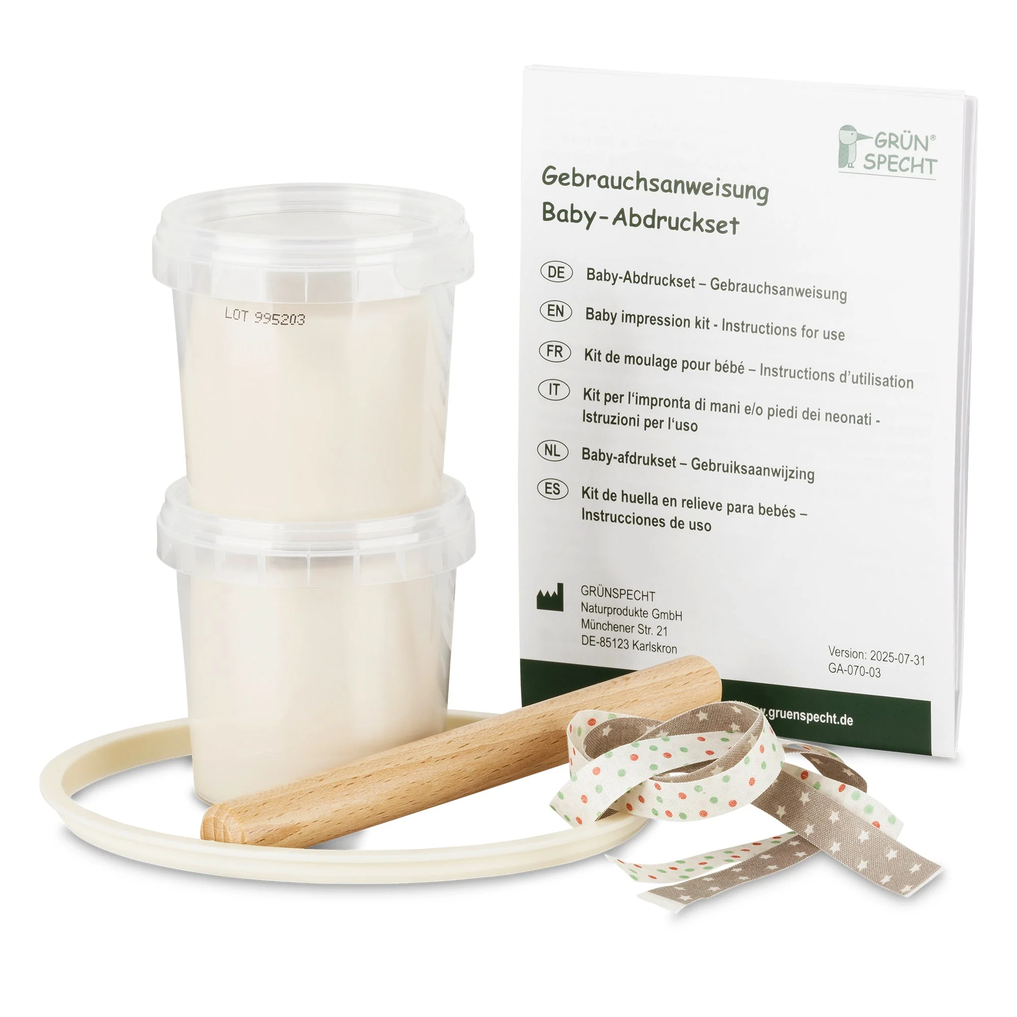 Bio-Baby-Abdruckset, 2 Dosen - Image 4